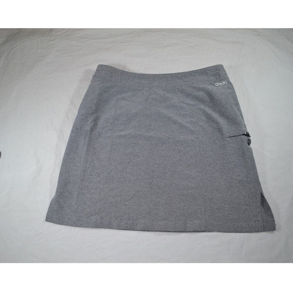 Merrell Women's Outdoor Hiking Skirt Grey Heather Size 6 UPF 50+